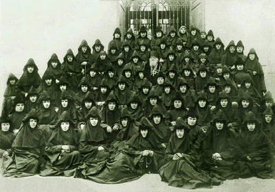 31.Сестры Спасо-Евфросиниевского монастыря. Фото 1910г.